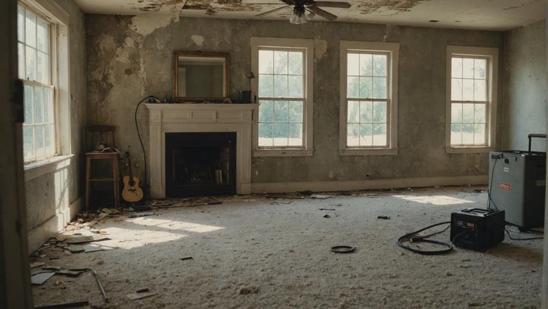 Water Damage Repair Process Charlotte NC